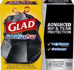 GLAD ForceFlexPlus Trash Bags