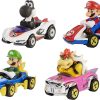 Hot Wheels Mario Kart Vehicle 4-Pack, Mario Kart Bundle