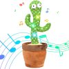 Dancing Cactus Toys, Talking Dancing Cactus Plush Toy Electronic Shake Toys