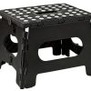 Folding Step Stool - The Lightweight Step Stool, Black