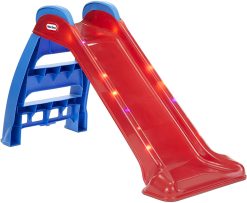 Little Tikes Light-Up First Slide for Kids Indoors Outdoors
