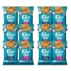 Kibo Lentil Chips Variety Pack, Gluten-Free Vegan Snacks, Non-GMO Verified, Plant-Based 28 grams, 12 pack