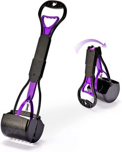 Yeuca Dog Pooper Scooper Long Handle Easy to Picker Upper Pet-Waste
