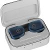 Master and Dynamic MW07 Plus True Wireless Earphones - Steel Blue .