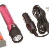 Streamlight 74361 Strion LED with 120V AC 12V DC Piggyback Charger, Pink - 260 Lumens