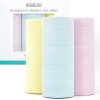 KitchLife Reusable Bamboo Paper Towels - 3 Rolls, (Tricolor)