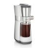 Hamilton Beach Convenient Craft Rapid Cold Brew & Hot Coffee Maker, Single Serve Ground Coffee Brewer, 16 oz. capacity, White, 42500