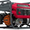 Powermate PM3800 49ST/CSA P0081100 Gas Generator 3800 Watt 49 ST, Red, Black