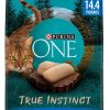 Purina ONE True Instinct With Real Ocean Whitefish, Natural High Protein, Grain Free Dry Cat Food 14.4 lb. Bag