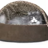 K&H Pet Products Thermo-Kitty Deluxe Hooded Cat Bed