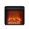 Ameriwood Home 19.21-in W Black Fan-forced Electric Fireplace