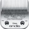 Andis Carbon-Infused Steel UltraEdge Dog Clipper Blade, Size-3-3/4 FC, 1/2-Inch Cut Length (64135)