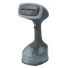 BLACK+DECKER  Grey/Blue Handheld Fabric Steamer with 3 Attachments