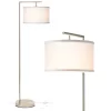 Brightech  60-in Brushed Nickel Arc Floor Lamp