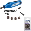 Bundle: Dremel 7350-PT Cordless Cat & Dog Rotary Nail Grinder Kit + Dremel Grooming Bands for the 7350-PT &7300-PT Nail Grinder