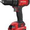 CRAFTSMAN CMCD700D1 V20 20-volt Max 1/2-in Cordless Drill (1-Battery Included and Charger Included)