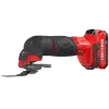 CRAFTSMAN CMCE501D1 V20 11-Piece 20-volt Max Variable Speed Oscillating Multi-Tool Kit with Soft Case (1-Battery Included)