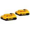 DEWALT DCB203-2 XR 20-Volt Max 2-Pack 2 Amp-Hour Lithium Power Tool Battery