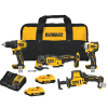 DEWALT DCK489D2 ATOMIC 20-Volt MAX Cordless Brushless Combo Kit (4-Tool), (2) 2.0 Ah Batteries, Charger & Bag