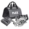 FLEX FX2141R-1J STACKED LITHIUM 24-Volt 7-1/4-in Cordless Circular Saw Kit (1-Battery and Charger Included)