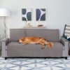 FurHaven Water-Resistant Reversible Furniture Protector - Reversible Two Tone Gray & Mist