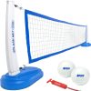 GoSports Splash Net PRO Pool Volleyball Net Includes 2 Water Volleyballs and Pump