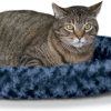 K&H Pet Products Thermo-Kitty Fashion Splash Heated Cat Bed, Large