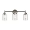 Kichler  Winslow 21.5-in 3-Light Brushed Nickel Transitional Vanity Light