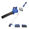 Kobalt KOC 4124A-03 2-Piece 24-Volt Max Cordless Power Equipment Combo Kit