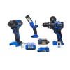 Kobalt KXLC 3024A-03 XTR 3-Tool 24-Volt Max Brushless Power Tool Combo Kit with Hard Case (2-Batteries Included and Charger Included)