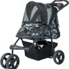 PETIQUE Razzberry Pet Stroller, Black Camo, One Size