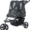 PETIQUE Razzberry Pet Stroller, Green Camo, One Size