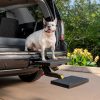 PetSafe Happy Ride Dog Car Hitch Step - Easy to Install on Any 2 Inch Vehicle Hitch - High-Traction Steps - Folds Down for Travel - Supports Pets up to 200 lb - Great for SUVs and Trucks