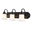 Portfolio  24.09-in 3-Light Oil-Rubbed Bronze Traditional Vanity Light