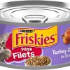 Purina Friskies Turkey Dinner in Gravy Prime Filets Canned Wet Cat Food, 5.5-oz, case of 24