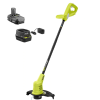 RYOBI P20130 ONE+ 18V 10 in. Cordless Battery String Trimmer with 1.5 Ah Battery and Charger