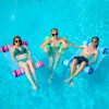 Sloosh 3 Pack Inflatable Pool Float Hammock, Water Hammock Lounges, Multi-Purpose Swimming Pool Accessories (Saddle, Lounge Chair, Hammock, Drifter) for Pool, Lake, Outdoor, Beach