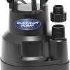 Superior Pump 91014 1/4 HP High Flow Thermoplastic Utility Pump, Black