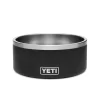 YETI Boomer 8, Stainless Steel, Non-Slip Dog Bowl, Holds 64 Ounces, Black