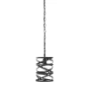 allen + roth  Winship Bronze Modern/Contemporary Cylinder Mini Pendant Light