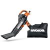 Worx TriVac Electric Corded 12 Amp Yard-in-One Blower/Mulcher/Vacuum