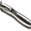 Andis 32400 Slimline Pro Cord/Cordless Beard Trimmer, Lithium Ion T-blade Trimmer, Close Cutting T-Blade Zero Gapped, Chrome