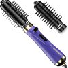 Beautimeter Hair Dryer Brush, 3-in-1 Round Hot Air Spin Brush Kit for Styling and Frizz Control, Negative Ionic Blow Hair Dryer Brush Volumizer, 2 Detachable Auto-Rotating Curling Brush