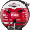 Briggs and Stratton 8BS100 100-Foot Premium Heavy-Duty Rubber Garden Hose