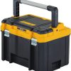 DEWALT TSTAK Tool Box, Deep, Long Handle (DWST17814) , Black