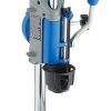 Dremel Drill Press Rotary Tool Workstation Stand with Wrench- 220-01- Mini Portable Drill Press- Tool Holder- 2 Inch Drill Depth- Ideal for Drilling Perpendicular and Angled Holes- Table Top Drill , Silver