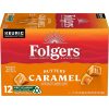 Folgers Buttery Caramel Flavored Coffee, 72 Keurig K-Cups Pods