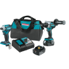 Makita XT288T 18V LXT Lithium-Ion Brushless Cordless Combo Kit 5.0 Ah (2-Piece)