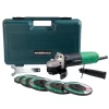 Metabo HPT 4.5-in 6.2 Amps-Amp Sliding Switch Corded Angle Grinder (G12SR4M)