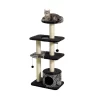 Midwest Tower Cat Tree | Durable, Stylish Cat Trees & Cat Scratching Posts, 50.5